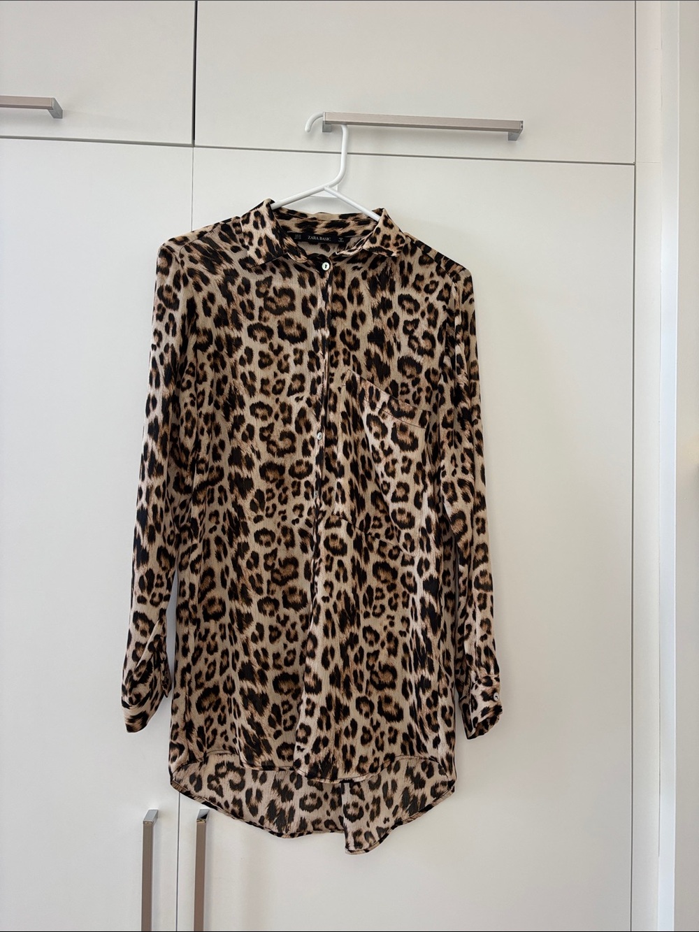 Zara léopard shirt
